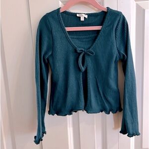 Tahari Girls Long Sleeve Shirt Size 5